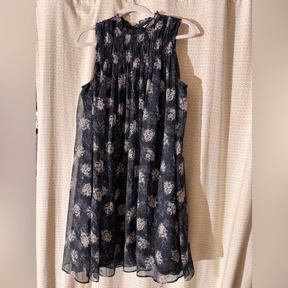 Pretty Abstract Print Dress